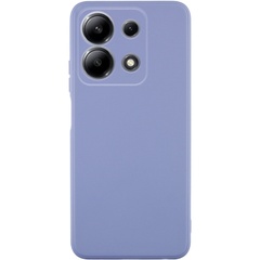 Силиконовый чехол Candy Full Camera для Xiaomi Redmi Note 13 4G Голубой / Mist blue