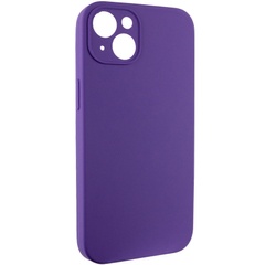 Чехол Silicone Case Full Camera Protective (AA) NO LOGO для Apple iPhone 13 (6.1") Фиолетовый / Amethyst