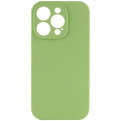 Чохол Silicone Case Full Camera Protective (AA) NO LOGO для Apple iPhone 14 Pro Max (6.7"), М'ятний / Mint