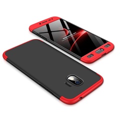 Пластиковая накладка GKK LikGus 360 градусов для Samsung J400F Galaxy J4 (2018) Черный / Красный