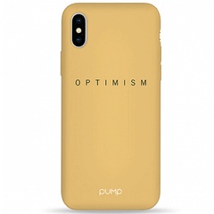 Чохол Pump Silicone Minimalistic для Apple iPhone XS Max (6.5"), Optimism