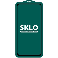 Защитное стекло SKLO 5D (full glue) (тех.пак) для Samsung Galaxy A11 Черный