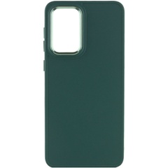 TPU чехол Bonbon Metal Style для Samsung Galaxy A35 Зеленый / Army green