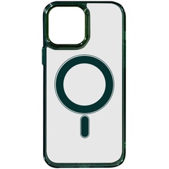 Чехол TPU Iris with MagSafe для Apple iPhone 13 Pro Max (6.7") Зеленый
