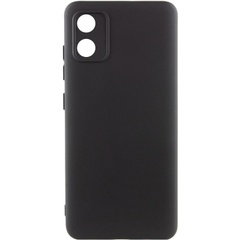 Чехол Silicone Cover Lakshmi Full Camera (A) для Motorola Moto E13 Черный / Black