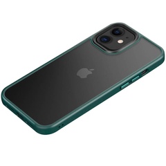 TPU+PC чехол Metal Buttons для Apple iPhone 11 (6.1") Зеленый