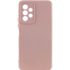 Чохол Silicone Cover Lakshmi Full Camera (A) для Samsung Galaxy A13 4G, Рожевий / Pink Sand