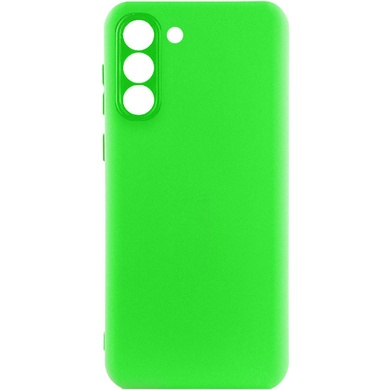 Чехол Silicone Cover Lakshmi Full Camera (A) для Samsung Galaxy S23 FE Салатовый / Neon Green