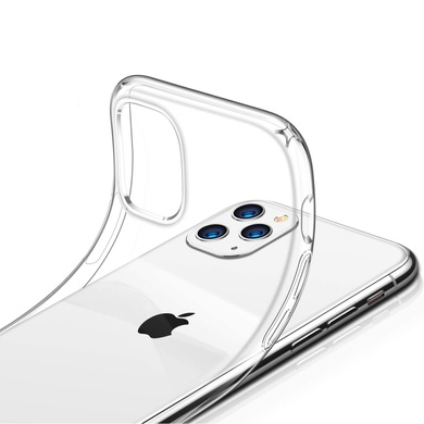 TPU чохол Epic Transparent 1,0mm для Apple iPhone 11 Pro Max (6.5 "), Безбарвний (прозорий)