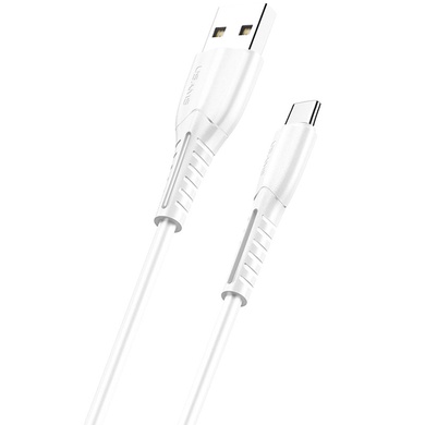 Дата кабель Usams US-SJ366 U35 USB to Type-C (1m) White