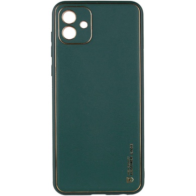 Кожаный чехол Xshield для Samsung Galaxy A05 Зеленый / Pistachio