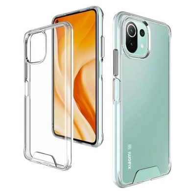 Чохол TPU Space Case transparent для Xiaomi Mi 11 Lite, Прозрачный