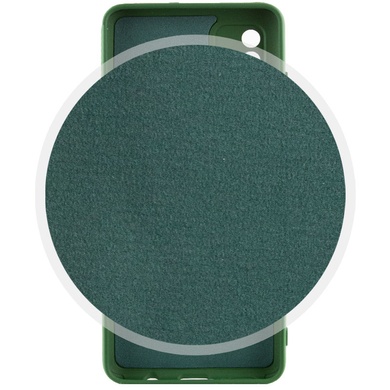 Чохол Silicone Cover Lakshmi Full Camera (A) для Samsung Galaxy A51, Зелений / Dark Green