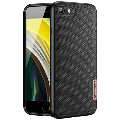 Чехол TPU+Textile Dux Ducis Fino для Apple iPhone 7 / 8 / SE (2020) (4.7") Черный