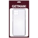 TPU чехол GETMAN Clear 1,0 mm для Samsung Galaxy A12 / M12 Бесцветный (прозрачный)