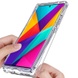 Чехол TPU+PC Full Body с защитой 360 для Samsung Galaxy Note 20 Прозрачный