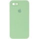 Чехол Silicone Case Square Full Camera Protective (AA) для Apple iPhone 6/6s (4.7") Мятный / Mint