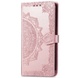 Кожаный чехол (книжка) Art Case с визитницей для ZTE Blade A51 Розовый
