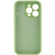 Чехол Silicone Case Full Camera Protective (AA) NO LOGO для Apple iPhone 14 Pro Max (6.7") Мятный / Mint