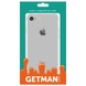 TPU чехол GETMAN Transparent 1,0 mm для Apple iPhone SE (2020) / 7 / 8 Бесцветный (прозрачный)