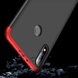 Пластиковая накладка GKK LikGus 360 градусов (opp) для Asus Zenfone Max Pro M2 (ZB631KL) Черный / Красный