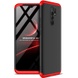 Пластиковая накладка GKK LikGus 360 градусов (opp) для Xiaomi Redmi 9 Черный / Красный