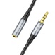Аудио кабель Aux Hoco UPA20 (2m) Metal gray