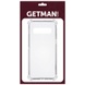 TPU чохол GETMAN Ease logo посилені кути для Samsung Galaxy S10, Безбарвний (прозорий)