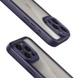 TPU чехол Transparent + Colour 1,5mm для Apple iPhone 11 Pro (5.8") Purple