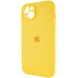 Чехол Silicone Case Full Camera Protective (AA) для Apple iPhone 15 (6.1") Желтый / Yellow
