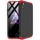 Пластикова накладка GKK LikGus 360 градусів (opp) для Apple iPhone XR (6.1 "), Черный / Красный
