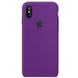Чохол Silicone Case Full Protective (AA) для Apple iPhone XS Max (6.5 "), Фіолетовий / Grape