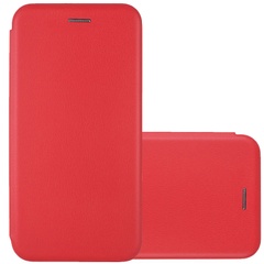 Кожаный чехол (книжка) Classy для TECNO POP 4 LTE Красный