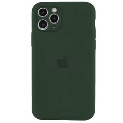 Чохол Silicone Case Full Camera Protective (AA) для Apple iPhone 12 Pro Max (6.7"), Зелений / Cyprus Green