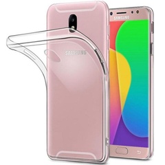 TPU чехол Epic Transparent 1,5mm для Samsung J730 Galaxy J7 (2017) Бесцветный (прозрачный)