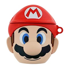 Силиконовый футляр Super Mario для наушников AirPods Марио