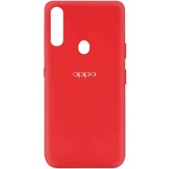 Чехол Silicone Cover My Color Full Protective (A) для Oppo A31 Красный / Red