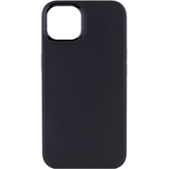 TPU чехол Bonbon Metal Style для Apple iPhone 14 (6.1") Черный / Black