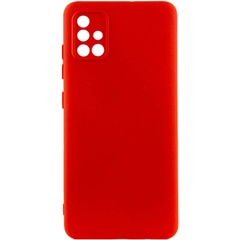 Чехол Silicone Cover Lakshmi Full Camera (A) для Samsung Galaxy A51 Красный / Red