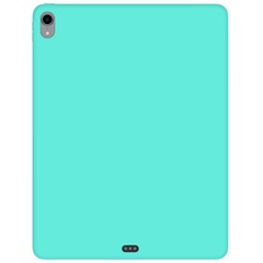 Чехол Silicone Case Full without Logo (A) для Apple iPad Pro 12.9" (2018) Бирюзовый / Ocean Blue