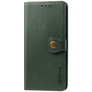 Шкіряний чохол книжка GETMAN Gallant (PU) для Xiaomi Poco M4 Pro 5G, Зелений
