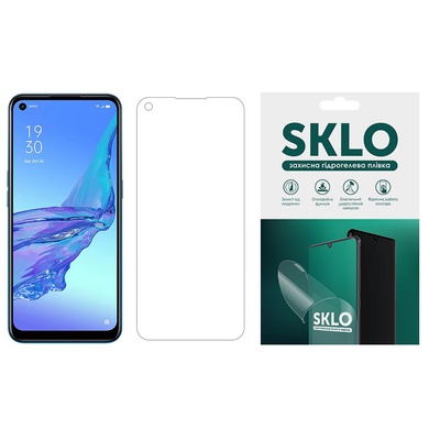 Захисна гідрогелева плівка SKLO (екран) для Oppo A5 (2020) / Oppo A9 (2020), Прозрачный