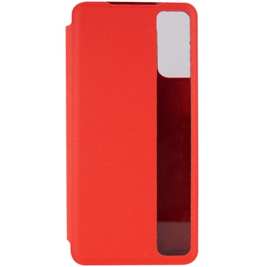 Чехол-книжка Smart View Cover для Samsung Galaxy S21 Красный / Светлое окошко