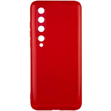 Матовий напівпрозорий TPU чохол із захистом камери для Xiaomi Mi 10 / Mi 10 Pro, Червоний / Red