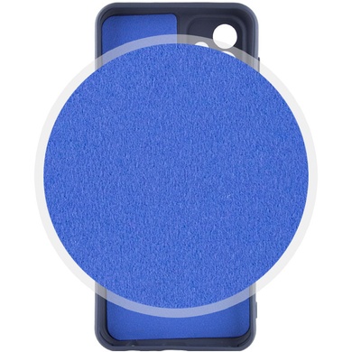 Чохол Silicone Cover Lakshmi Full Camera (A) для Samsung Galaxy A13 4G, Синій / Midnight Blue