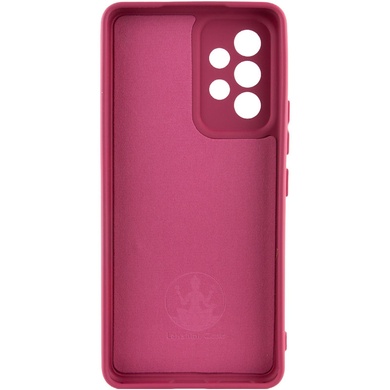 Чохол Silicone Cover Lakshmi Full Camera (AAA) для Samsung Galaxy A52 4G / A52 5G / A52s, Рожевий / Barbie pink
