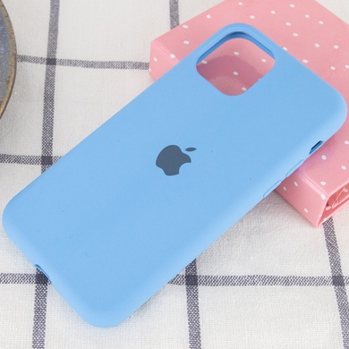 Чохол Silicone Case Full Protective (AA) для Apple iPhone 11 (6.1"), Блакитний / Cornflower