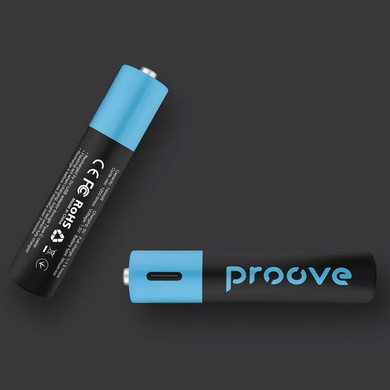 Аккумуляторные батарейки Proove Compact Energy AAA 2 pcs Черный