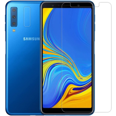 Захисна плівна Nillkin Crystal для Samsung A750 Galaxy A7 (2018), Анти-отпечатки