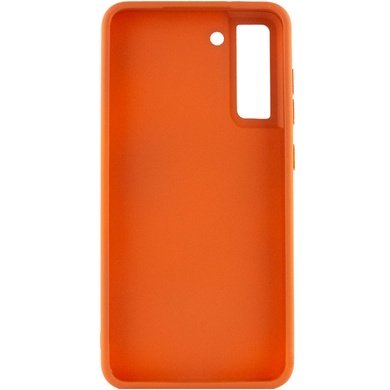 TPU чохол Bonbon Metal Style для Samsung Galaxy S24, Оранжевый / Papaya